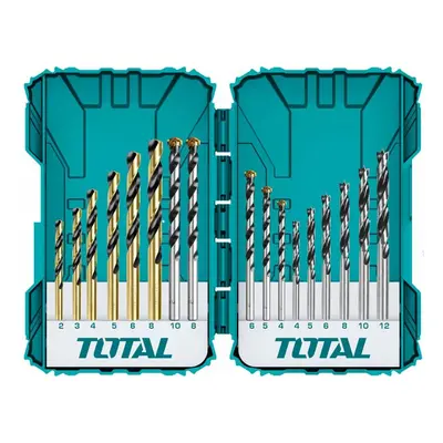 Sada vrtáků TOTAL-TOOLS Vrtáky, kombinovaná sada, 16ks