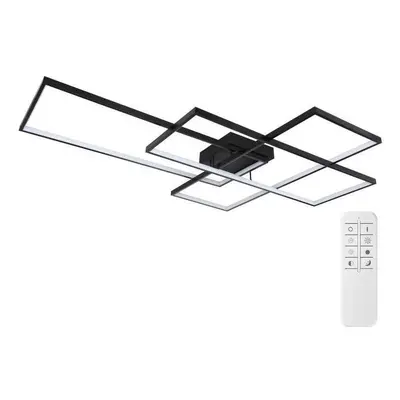 Globo 67227-100B LED přisazené tropní svítidlo Gabriel 1x100W | 2100lm | 3000-4500-6000K - černá