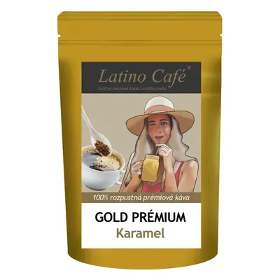 Káva Latino Café Instant Gold Karamel, varianta Gold instant 1 kg