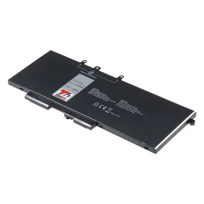 Baterie do notebooku T6 Power pro Dell Latitude 12 5280, Li-Poly, 7,6 V, 8950 mAh (68 Wh), černá