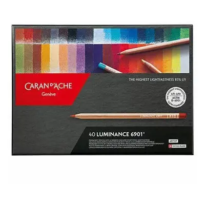 Pastelky CARAN D'ACHE Luminance 6901 40 barev