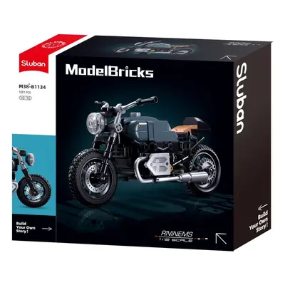 Stavebnice Sluban Model Bricks M38-B1134 Motorka Latte