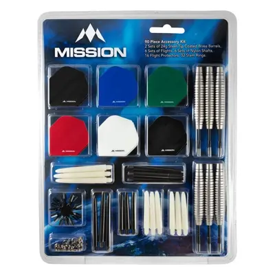 Letky na šipky Mission Accessory Kit - Steel