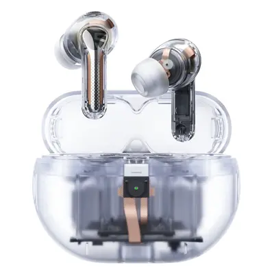 Bezdrátová sluchátka Soundpeats Capsule3 Pro Transparent White