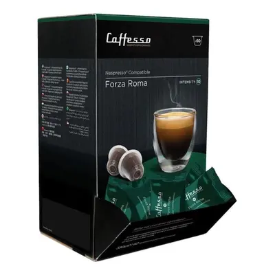 Kávové kapsle Caffesso Forza Roma 60ks