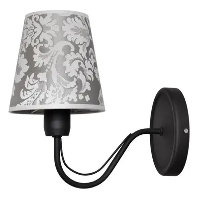 Nástěnná lampa Nástěnné svítidlo MALBO II 1xE27/60W/230V Černá