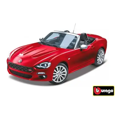 Model auta Bburago Fiat 124 Spider Red