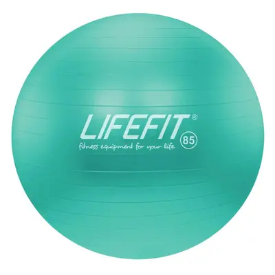 Gymnastický míč Lifefit anti-burst 85 cm, tyrkysový