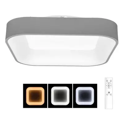 Stropní světlo LED Stmívatelné stropní svítidlo NEST LED/40W/230V 3000-6500K šedá