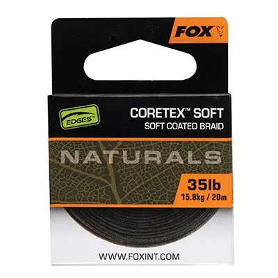 FOX Šňůrka Naturals Coretex Soft 20m 35lb 15,8kg