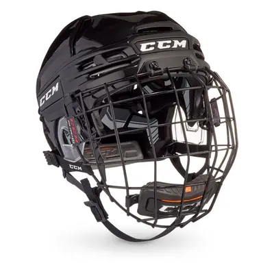 Hokejová helma CCM Tacks 910 Combo SR, bílá, Senior, vel. M, 55-60cm