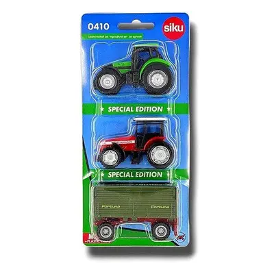 Kovový model Siku Blister set - Farmer 3 ks