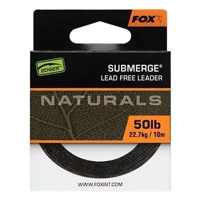 FOX Šňůrka Naturals Submerge Leader 10m 50lb 22,7kg