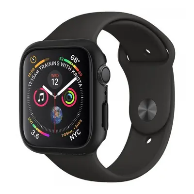 Ochranný kryt na hodinky Spigen Thin Fit Black Apple Watch SE 2022/6/SE/5/4 (44 mm)