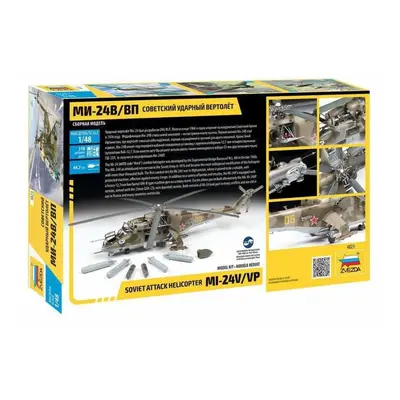 Plastikový model Model Kit vrtulník 4823 - MIL-Mi 24 V/VP