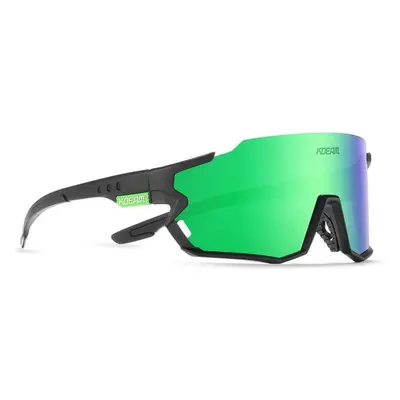 Cyklistické brýle KDEAM Gilbert 05 Black / Blue Green