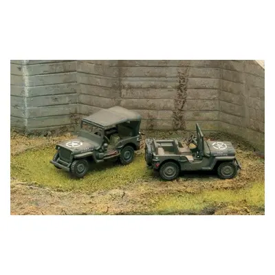 Plastikový model Fast Assembly military 7506 - 1/4 Ton 4x4 TRUCK