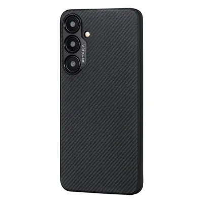 Kryt na mobil Pitaka MagEZ 4 Case Black/Grey Samsung Galaxy S24+