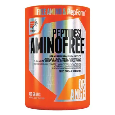 Aminokyseliny Extrifit Aminofree Peptides 400 g orange