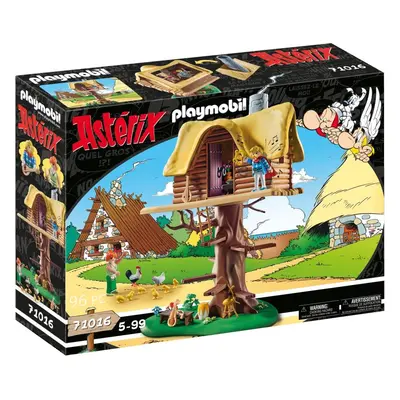 Stavebnice Playmobil 71016 Asterix: Trubadix a dům na stromě