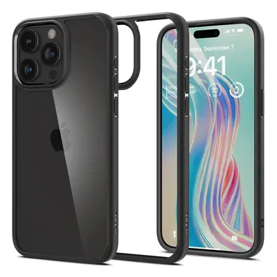 Kryt na mobil Spigen Ultra Hybrid Matte Black iPhone 15 Pro Max