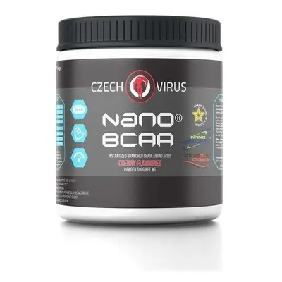 Aminokyseliny Czech Virus Nano BCAA 500 g, cherry