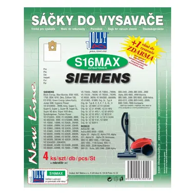 Sáčky do vysavače Sáčky do vysavače S16 MAX - textilní - vůně Cherry