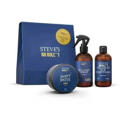 Pánská kosmetická sada STEVES No Bull***t Hair Care Trio Box 500 ml