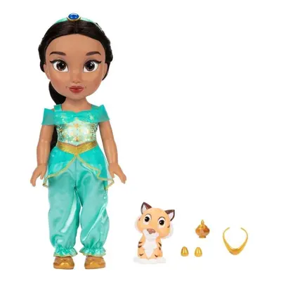 Panenka Jakks Pacific Disney Princezna Jasmína 35 cm, s postavičkou tygra Rajah se zvuky