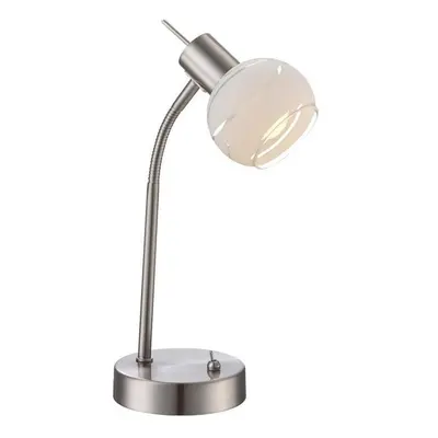 Globo 54341-1T stolní lampa Elliott 1x5W | E14 LED | 320lm | 3000K - včetně žárovky, vypínač na 