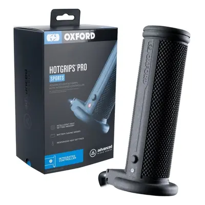 Gripy na motorku Oxford gripy vyhřívané Hotgrips Pro Sports, s integrovaným ovládáním v rámci gr