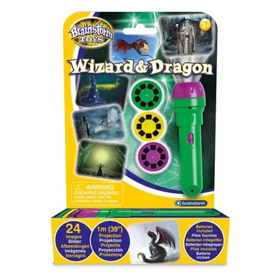 Dětský projektor Brainstorm Toys Ruční foto projektor - Čarodějové a draci