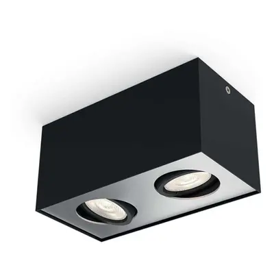 Philips 50492/30/P0 LED stropní bodové svítidlo Box 2x3,5W | 1000lm | 2200-2700K - stmívatelné, 