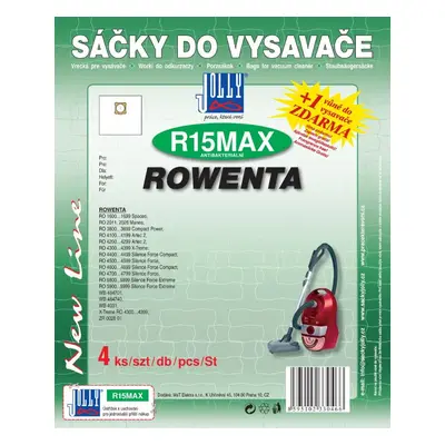 Sáčky do vysavače Sáčky do vysavače R15 MAX - textilní - vůně Skořice