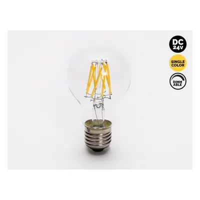 Kama Lights Žárovka E27 24V A60 6W 3000K