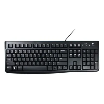 Logitech K120/Drátová USB/US-Layout/Černá