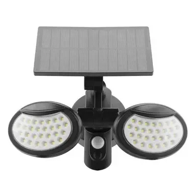 LED světlo Entac Venkovní solární světlo LED s čidlem pohybu 10W 400lm, denní