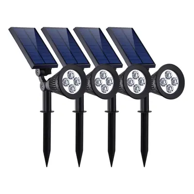 LED světlo LEDSolar 4 solární venkovní světlo svítidlo do země 4 ks, 4 LED, bezdrátové, iPRO, 1W