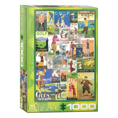 Puzzle Eurographics Puzzle Světový golf 1000 dílků