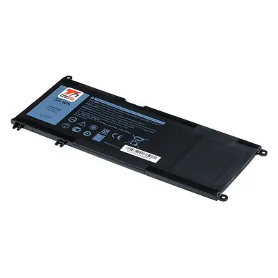 Baterie do notebooku T6 Power pro notebook Dell W7NKD, Li-Poly, 15,2 V, 3680 mAh (56 Wh), černá