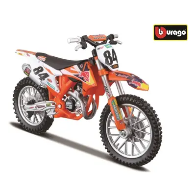 Kovový model Bburago 1:18 WRB KTM CYCLE - KTM 450 SX-F Factory Edition (2018)