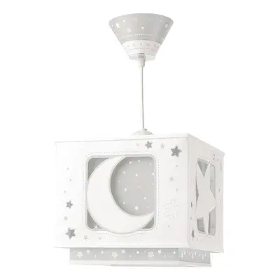 Lustr Dalber 63232E - Dětský lustr MOON LIGHT 1xE27/60W/230V