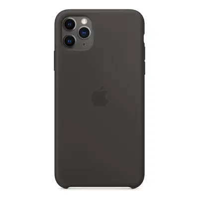 Kryt na mobil Apple iPhone 11 Pro Max Silikonový kryt černý