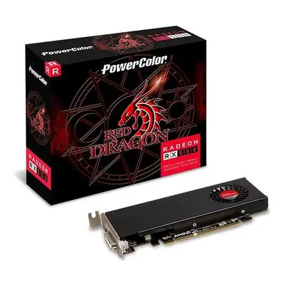 Grafická karta PowerColor Red Dragon Radeon RX 550 2GB GDDR5 Low Profile