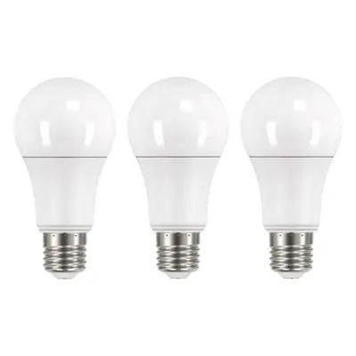 LED žárovka EMOS LED žárovka Classic A60 13,2W E27 teplá bílá, 3 ks