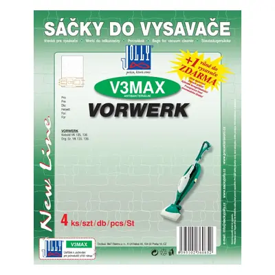 Sáčky do vysavače Sáčky do vysavače V3 MAX - textilní