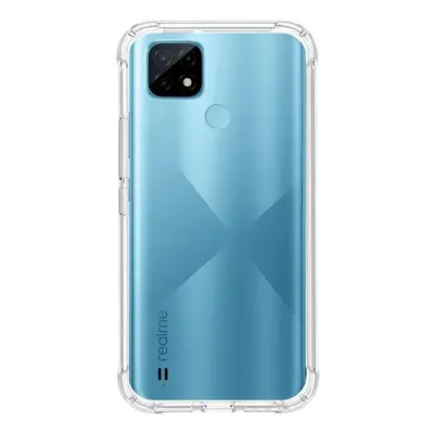 Kryt na mobil TopQ Kryt Realme C21 odolný průhledný 89505