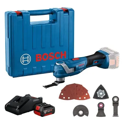 Přímočará pila BOSCH Professional GOP 185-LI (1x aku 4.0 Ah, nabíječka, karton), 0.601.8G2.021