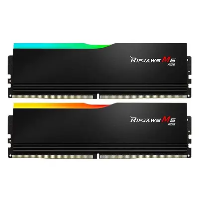 Operační paměť G.SKILL 32GB KIT DDR5 6400MT/s CL32 Ripjaws M5 RGB Black