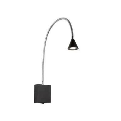 LED nástěnné svítidlo Lucide Buddy 18293/03/30 1x3W LED - čtecí lampa